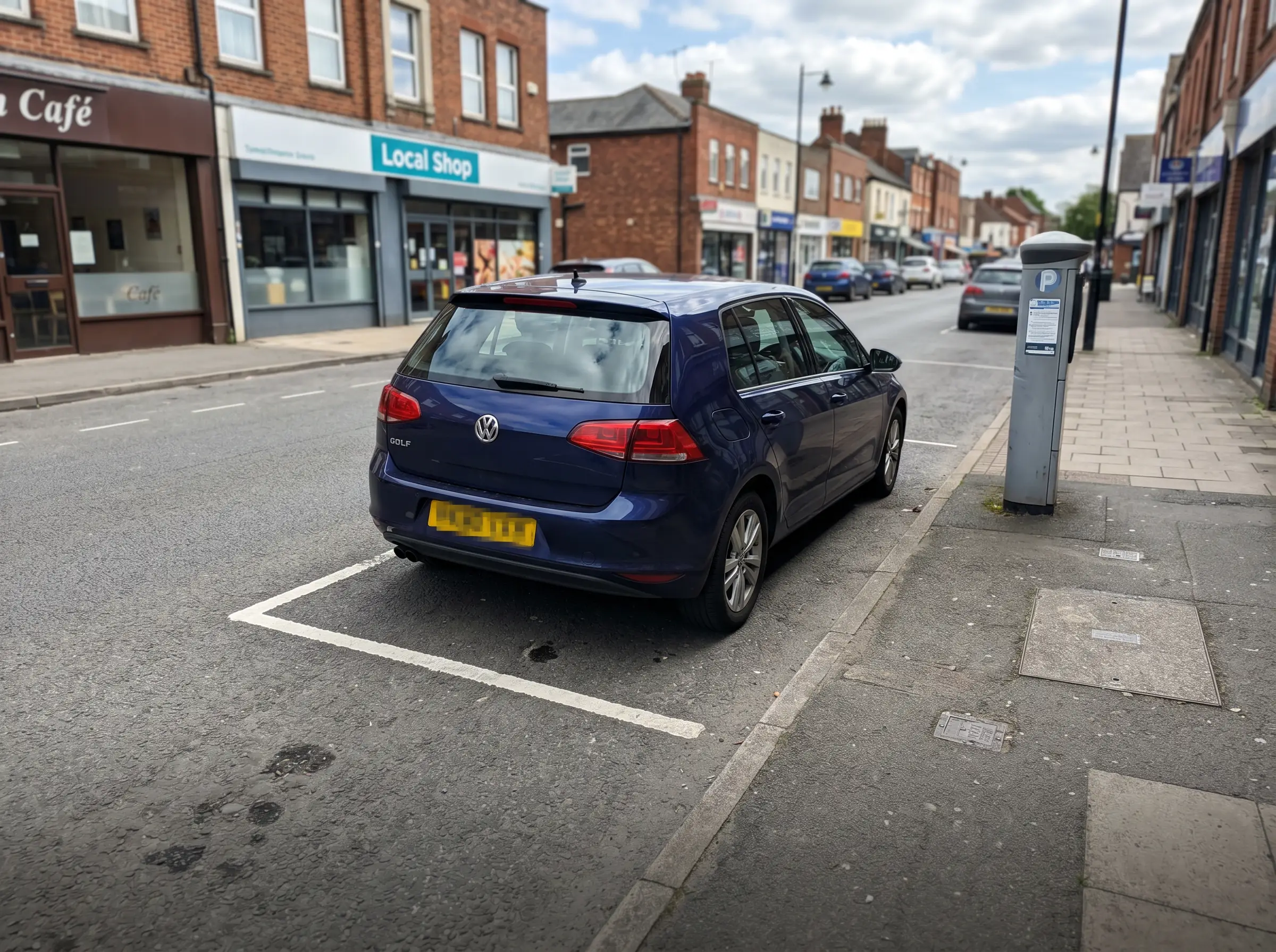 Vehicle exceeded timed parking window evidence image